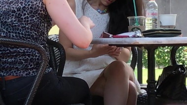 turkish pretty young face and legs 2