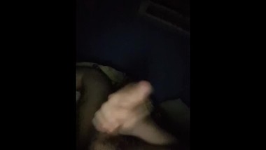 Cumming while my girl watches