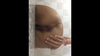 Stretching my big tight ass