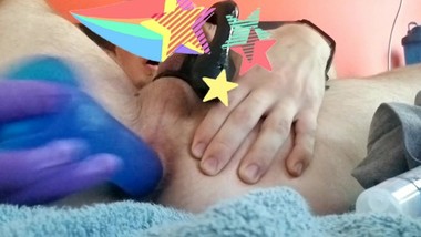 Little bit of anal training/stretching for fun