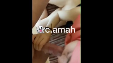 KOPFTUCH SCHLAMPE WIRD GEFICKT