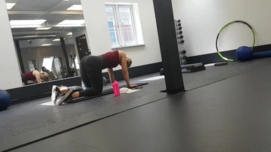 doggystyle gym slut