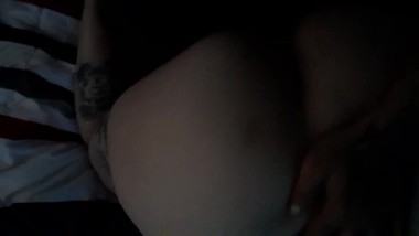 Doggy style pounding her hard