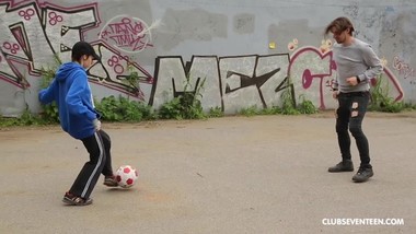 Tomboy Playing Soccer with My Hard Cock