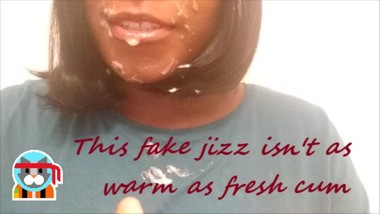 Being a cum slut and eating two of my friend's load (Parody)