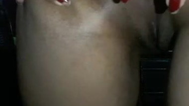 teen girl playing with her ass hole