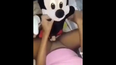 Mickey mouse fucking a teen slut missionary style