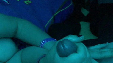 Good handjob in Nylon