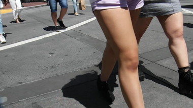 BootyCruise: Downtown Leg Art - Walk This Way