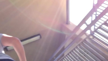 Teen College Girl Upskirt