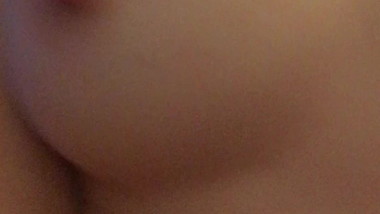 My tits, my fingers in my pussy and a cock in my ass.