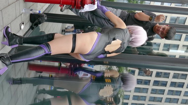 Candid photo of Chinese coser Takomayuyi