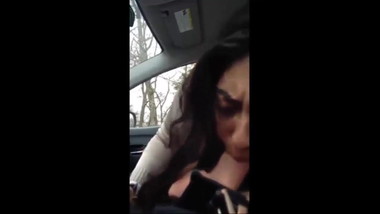 Public Car Teen Blowjob