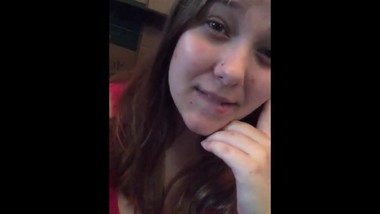 Innocent little lip-bitting cock teaser