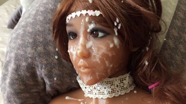 Silokon Doll SkinnyTeen Sexpuppe TPE Bukkake