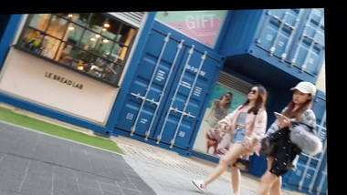 Spying on korean girls