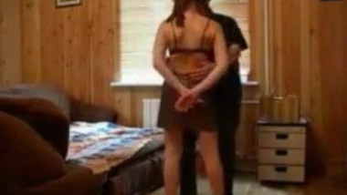 HYE daughter Gives dad A Dance And A Fuck !