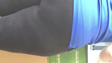 Bbw pawg stop n go redhead milf seethrough leggings