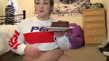 BBW Blossom Tries Exercising