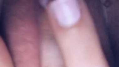 Smelly pussy spread lips