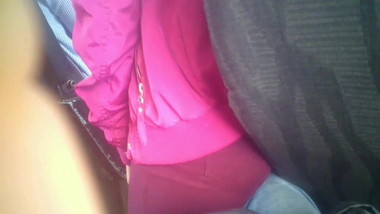 Young girl rubs against me