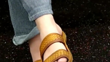 Feet on the train hippy need girl