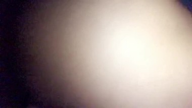 Young teen rides my dick with her fat ass