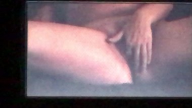 Chubby Ex from High School Fingers herself