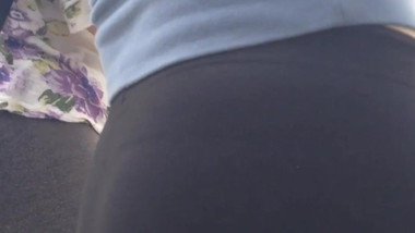 Sexy teen VTL leggings