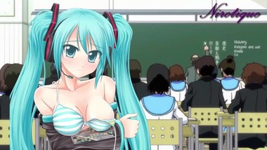 Hasune Miku JOI CEI SPH dans la salle de classe [FR]