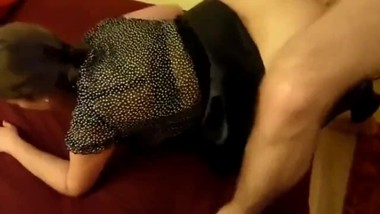 She surprise me wit a blowjob and begs me to fuck her