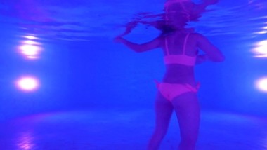 18 year old Thai girl needs help to swim