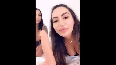 Lela Star GG dildo sex show with brunette(ADD ME ON SNAPCHAT - ivafox??)