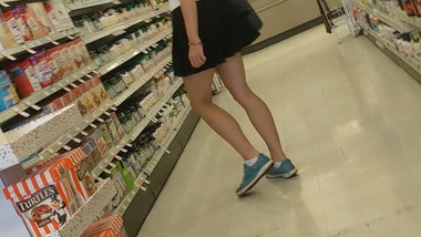 Teen uppie with face