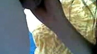 Saya - back from the office - hello my lovley