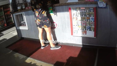 Wanted to upskirt but I punked out that takes skills n heart