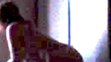 Housemate after shower spy big natural boobs - P1