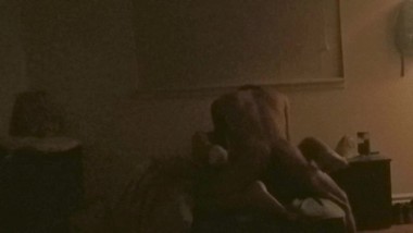 Late night suck and fuck quicky with young hot mistress