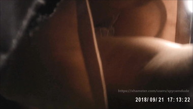 Upskirts of Office girl in train