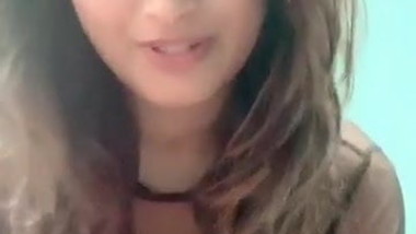 Horny desi recording transparent tee for bf