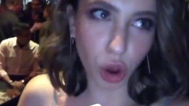 Katelyn Nacon cleavage selfie