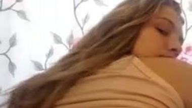 American college girl shows off after day on beach, best ass