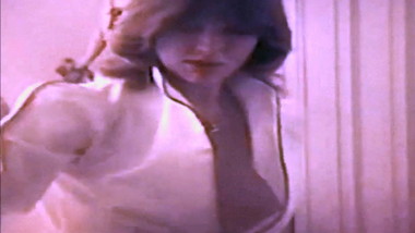 80s vintage hairy teenage girl jumpsuit striptease