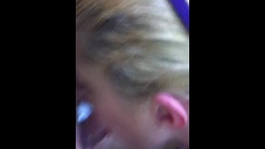 Blowjob secretly filmed and she didn't know!
