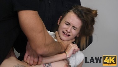 LAW4k. Teen girl Adelle Unicorn steals a shampoo in the mark