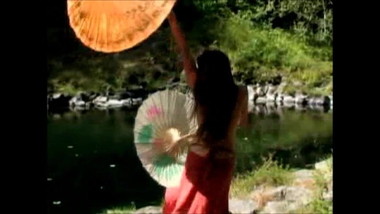 Hairy Teen Alexia - On The Rocks