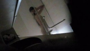 Hidden cam in shower