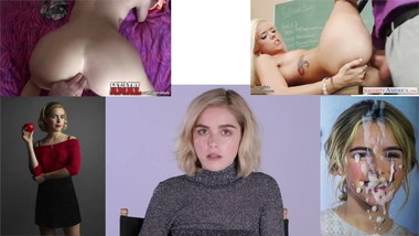 Kiernan Shipka Jerk Off Challenge feat. Halle Von