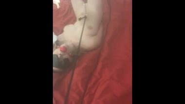 Little bdsm 18 y/o teen slut gets gagged and hook fucked