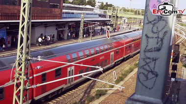 German normal girl next door public pick up EroCom Date POV